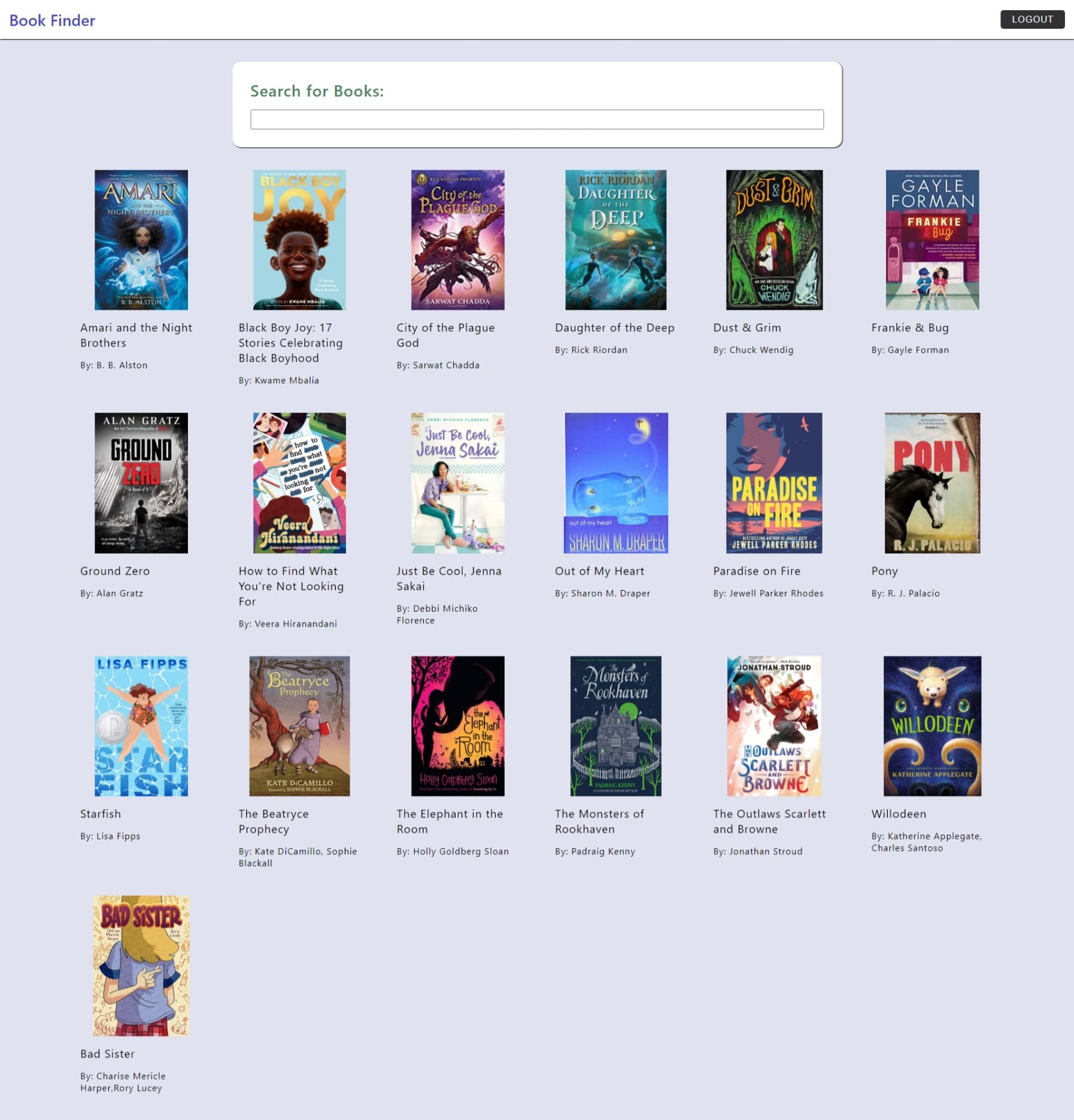 Book Finder Image